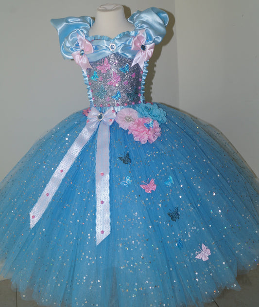 Disney Princess Cinderella Butterfly Tutu Dress