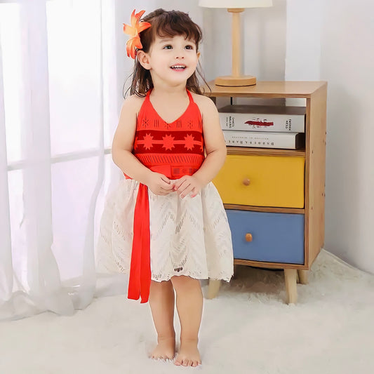 Moana Inspired Birthday Dress Baby Toddler