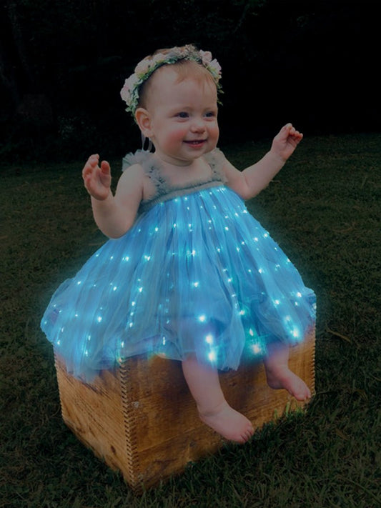 Baby Girls Toddler LED Tutu Dress 6M-4T