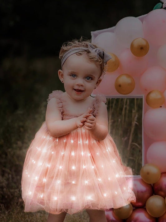 Girls Toddler LED Tutu Dress